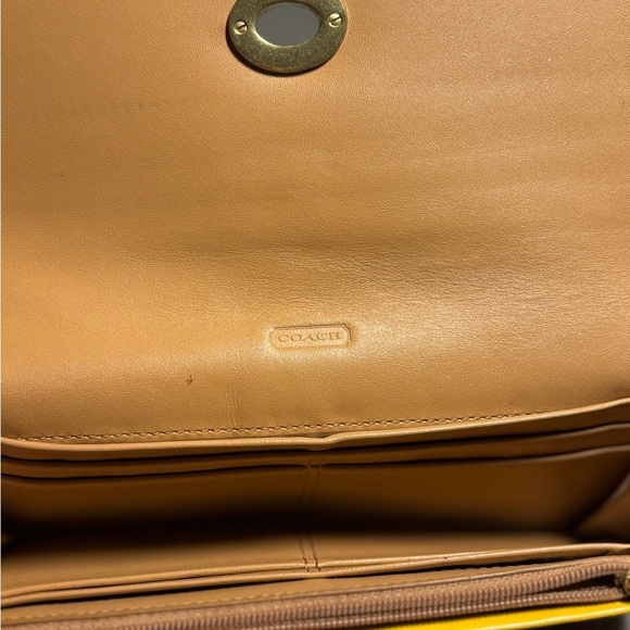 Coach Legacy Leather Slim Envelope Wallet w/ Turnlock - Picture 10 of 12